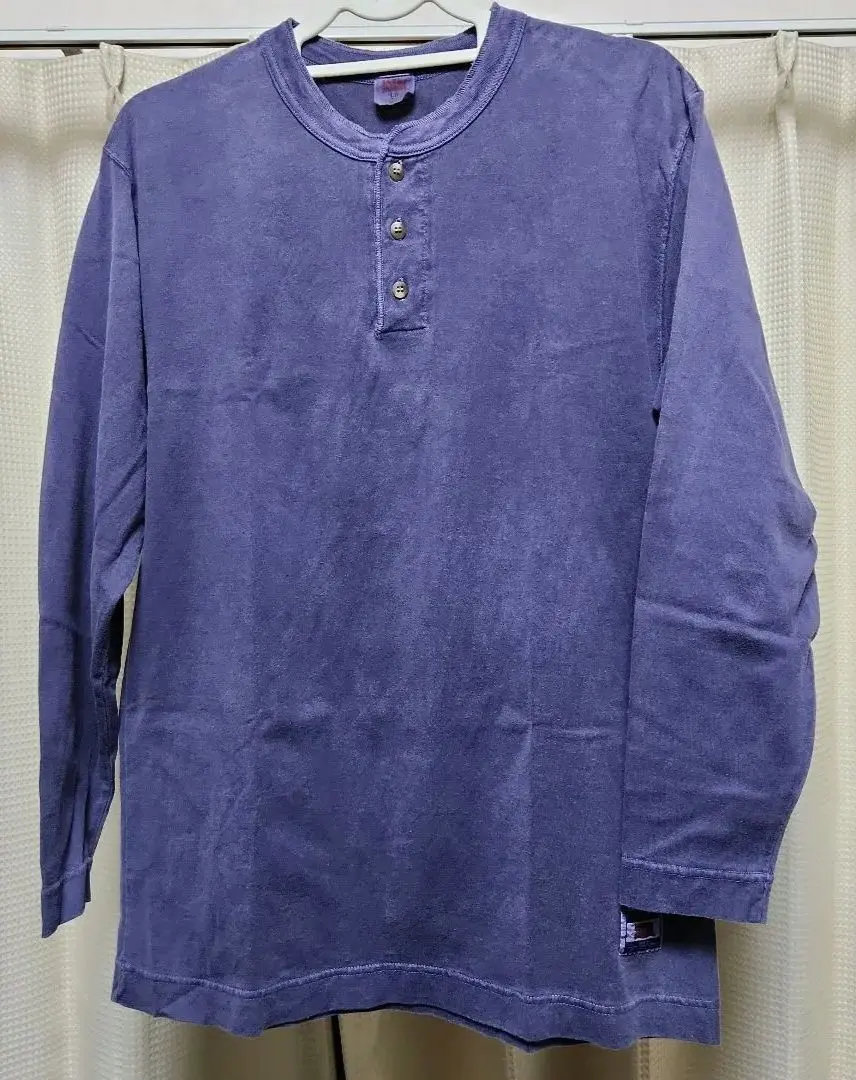 Hanes ヘンリーネック レッドフラッグタグ 70s メルカリ市最終日価格!!