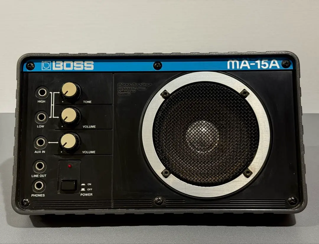 Boss ma-15a モニタースピーカー　比較的美品