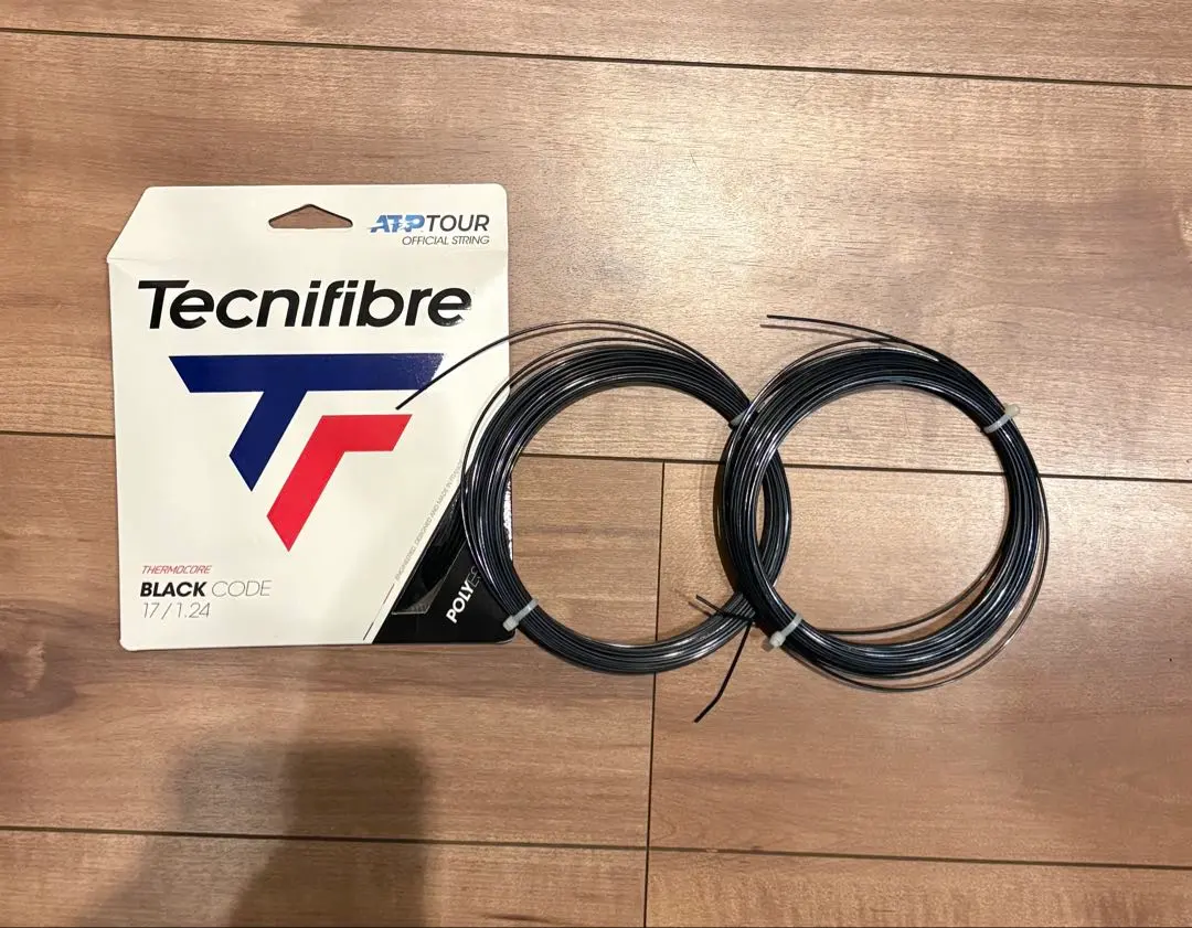 Tecnifibre Black Code 17/1.24 3個セット