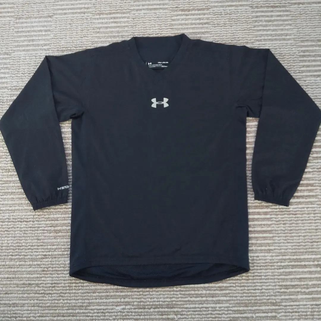 アンダーアーマー　Ｖジャン　野球　YXL（160位）　黒