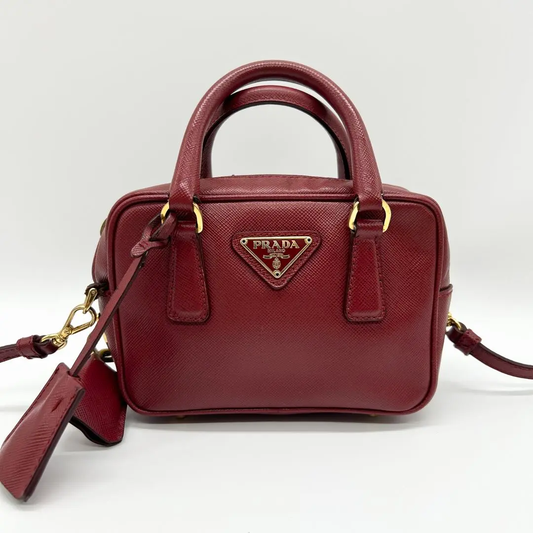 PRADA プラダ サフィアーノレザー 2way バッグ
