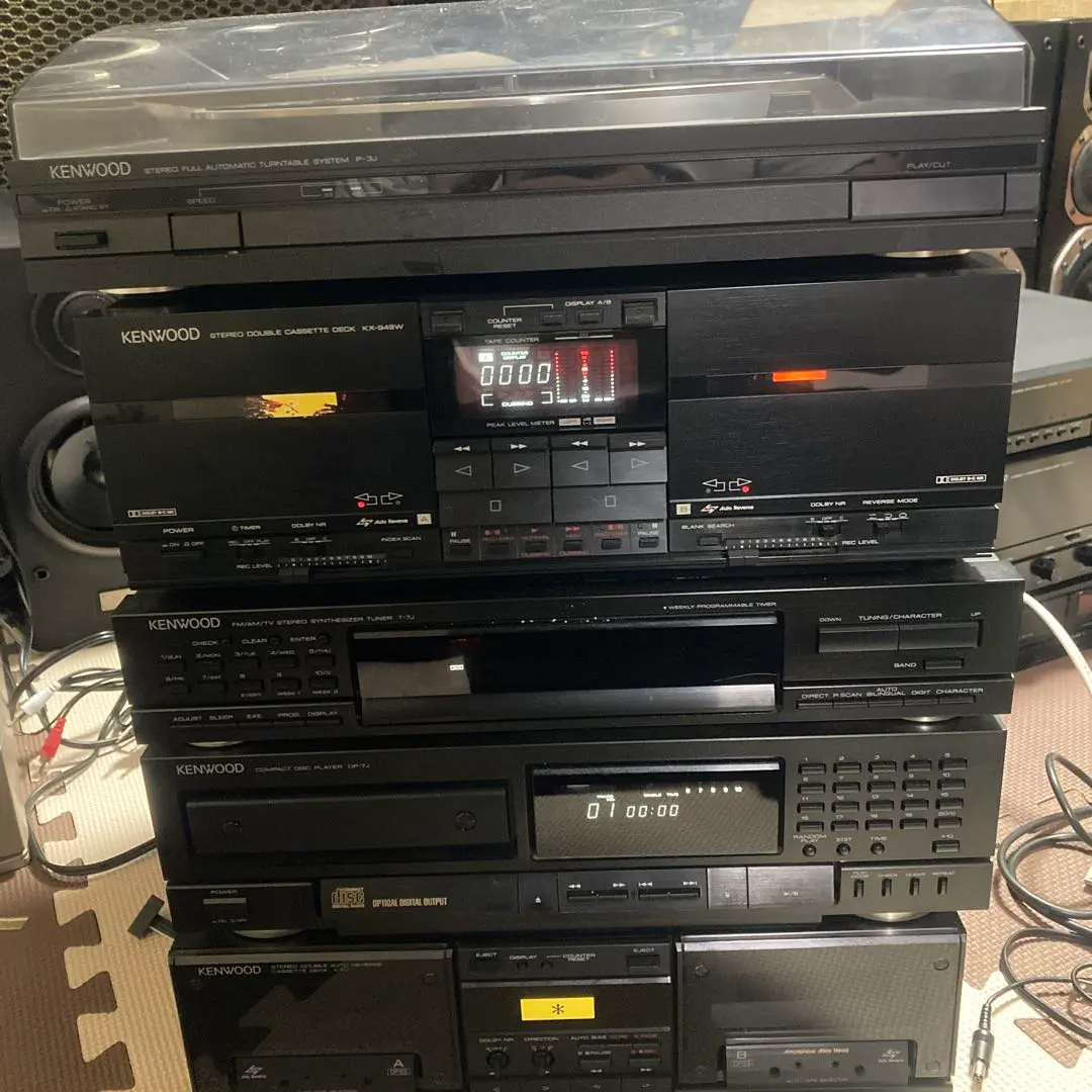 KENWOOD オーディオコンポ などセット