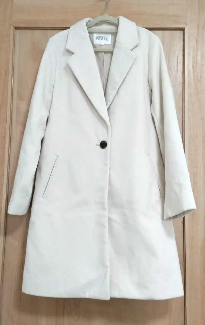 【小さいサイズ】チェスターコート フリース ロングコート