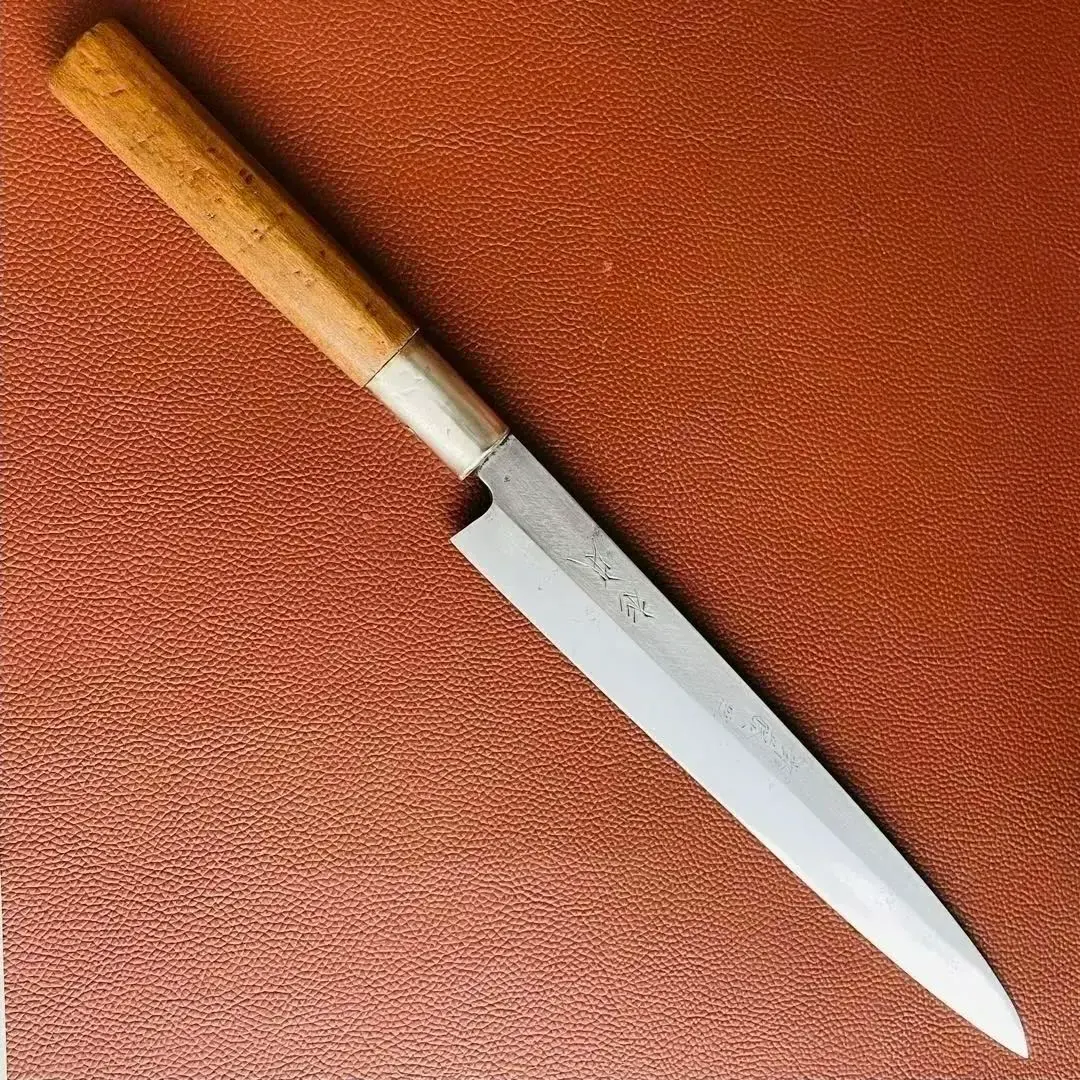 杉本作　SUGIMOTO　柳刃包丁　ハガネ　刃渡り　230mm　手研ぎ済み