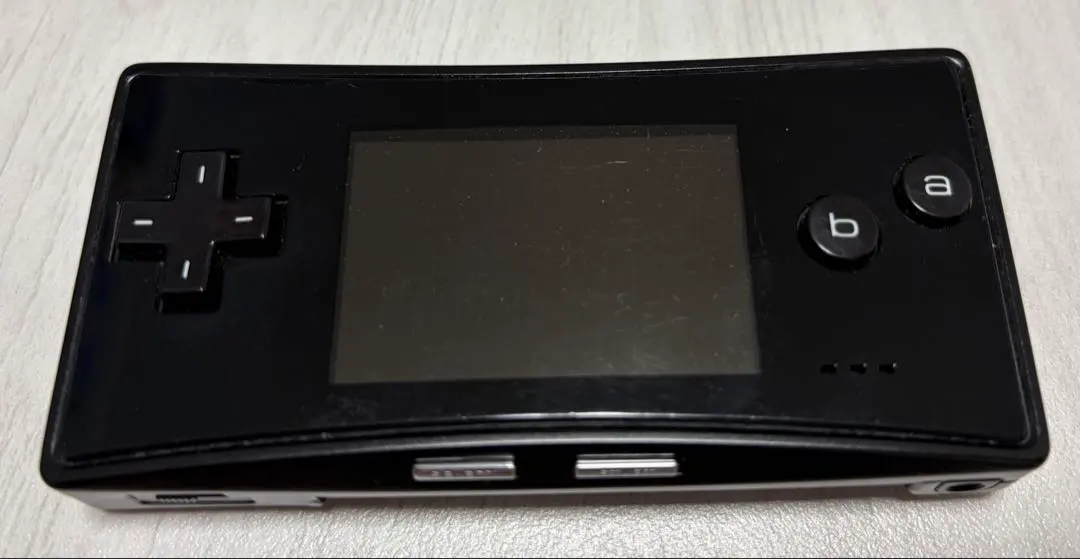 GAME BOY micro 本体 黒色 ACアダプター付き