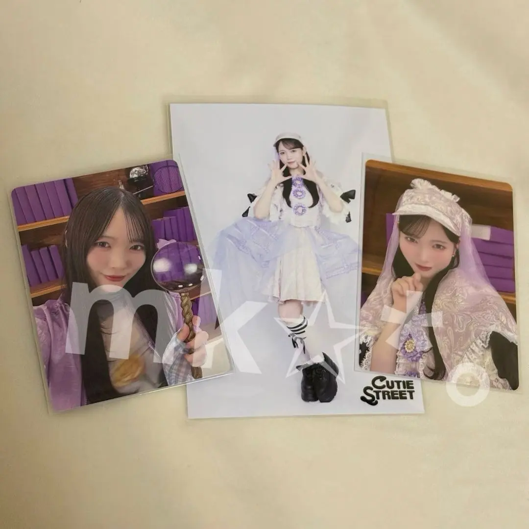 ☆真鍋凪咲 かわさが トクポ 生写真 トレカ セット☆