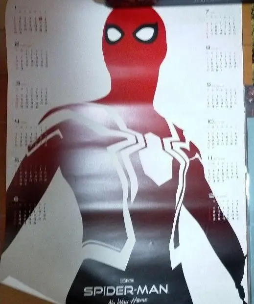 スパイダーマン ノーウェイホーム ムビチケ特典ポスター A4サイズ折りたたみ