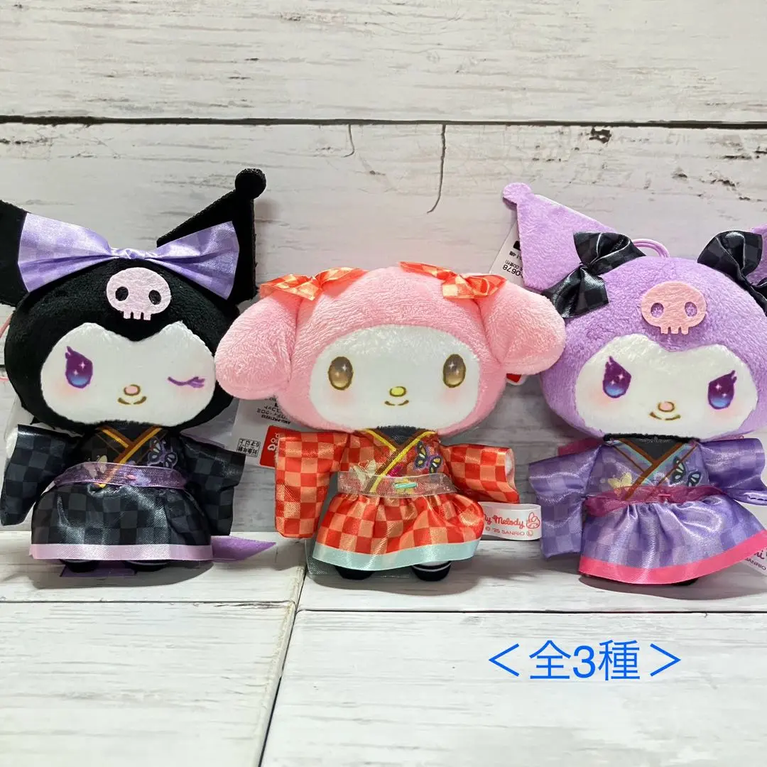 マイメロディ・クロミ☘️浴衣マスコット　コンプセット　キャラクターグッズ