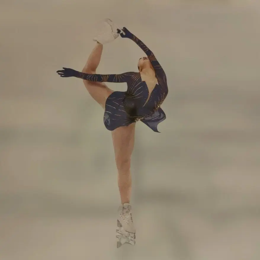 OMEGA×坂本花織　新聞広告