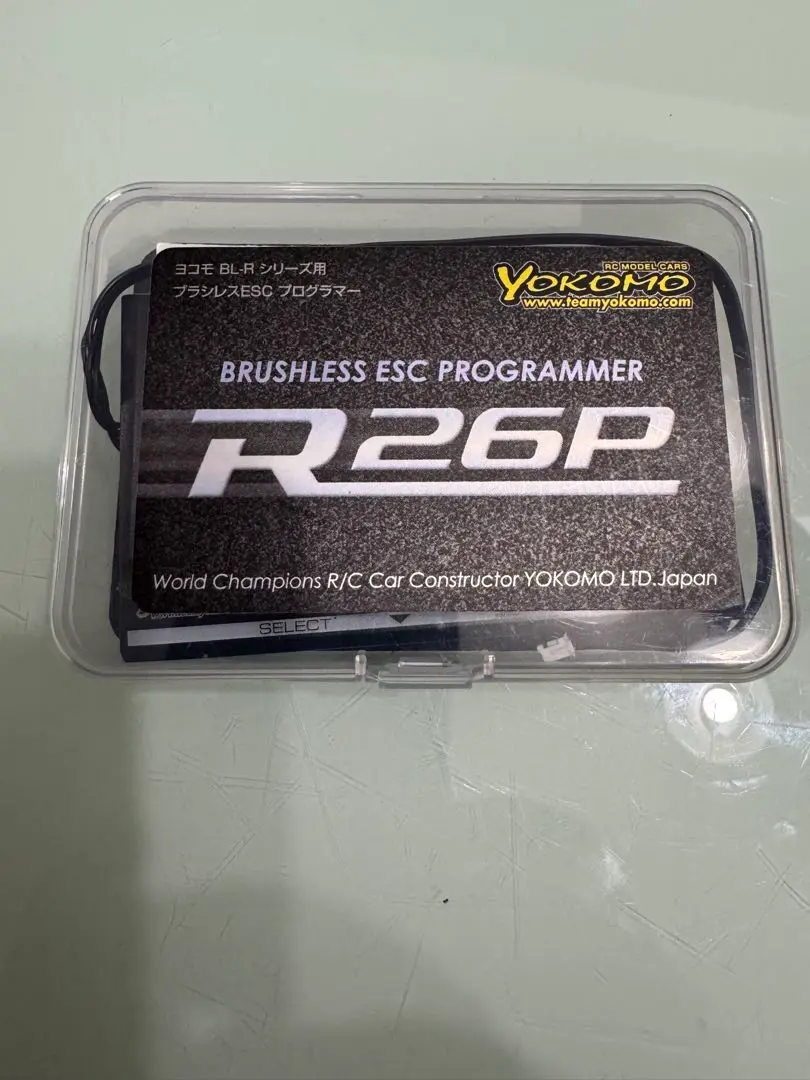 ヨコモ BL-R R160 ブラシレスESC プログラマー R26P