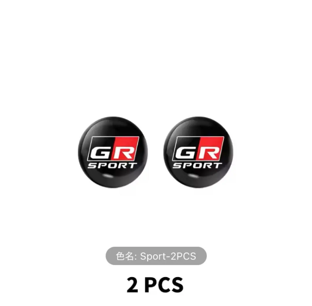 ドアキーホールステッカー 鍵穴隠し GRスポーツ 2個