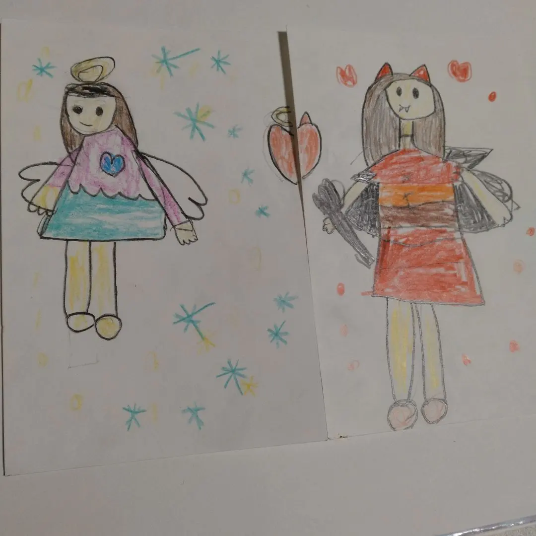 子供の絵　下の子の作品9