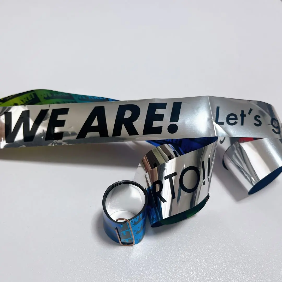 weare 銀テープ　2本セット