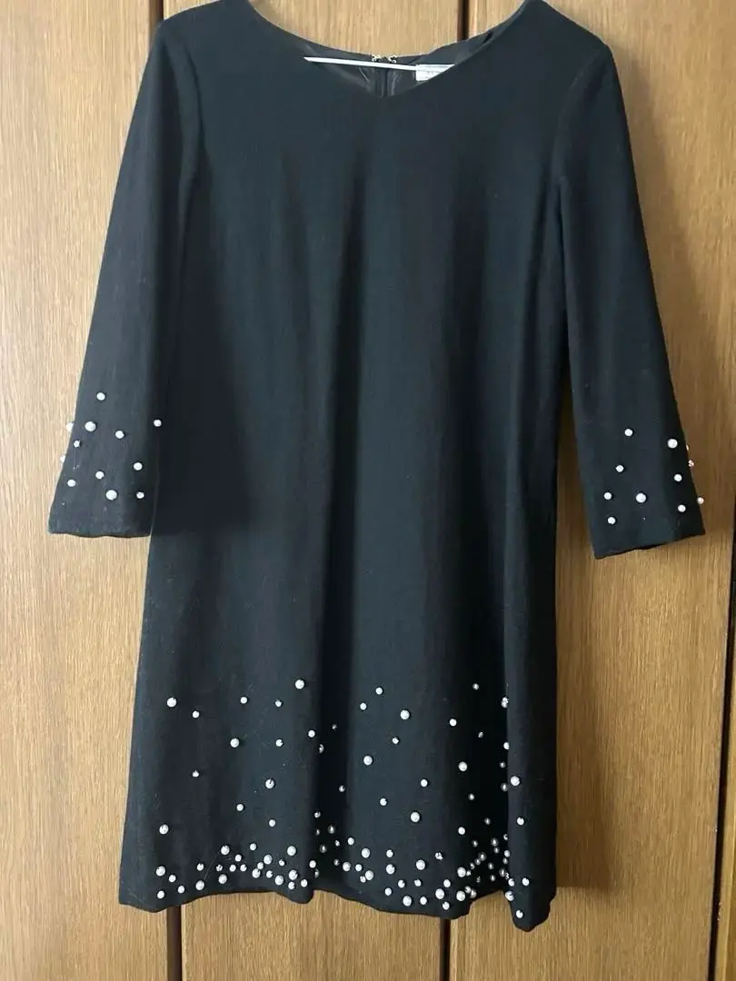 BE RADIANCE パールビジューワンピース　ビーラディエンス