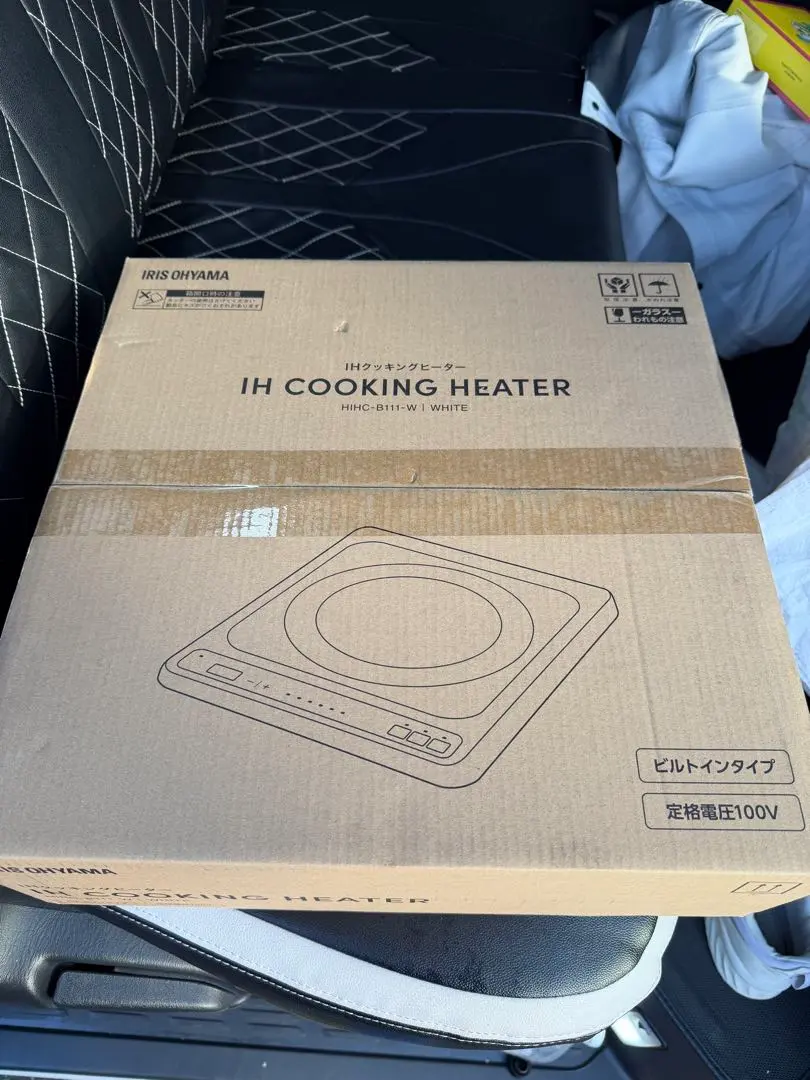 IRIS OHYAMA IHクッキングヒーター HIHC-B111-W