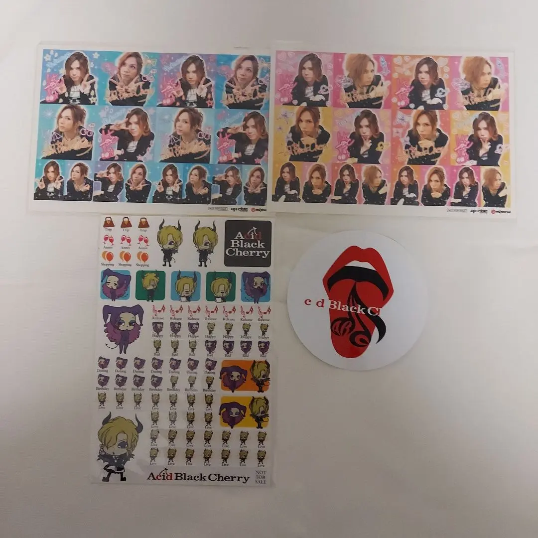 『貴重』　Acid Black Cherry　シールセット