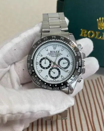 ROLEX デイトナ ホワイトダイヤル 自動巻き時計