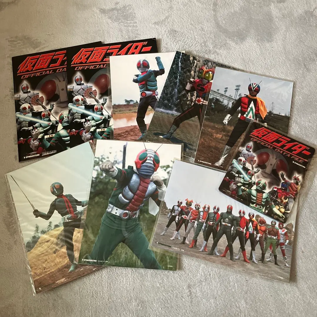 ★訳あり　ディアゴスティーニ　仮面ライダー13巻オフィシャルデータファイル他