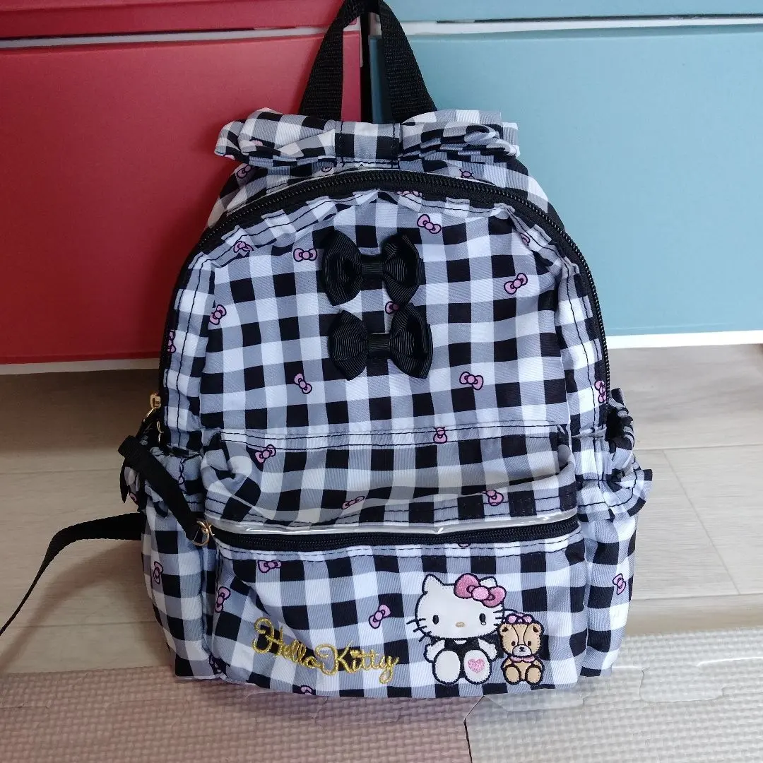 Hello Kitty チェック柄リュック