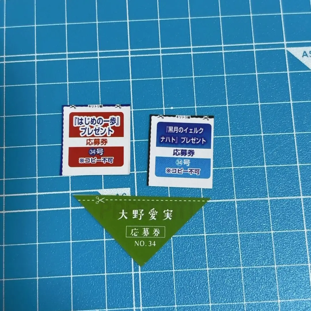 応募券のみ 週刊少年マガジン 34号