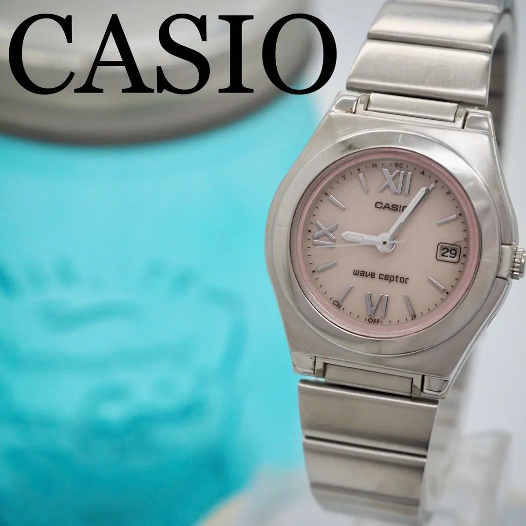 559 稼働 CASIO 時計　ウェーブセプター レディース 電波ソーラー