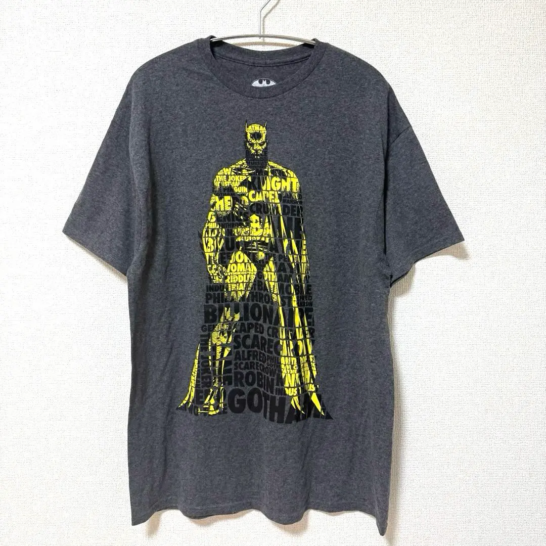 BATMAN バットマン グラフィックプリント Tシャツ L キャラT