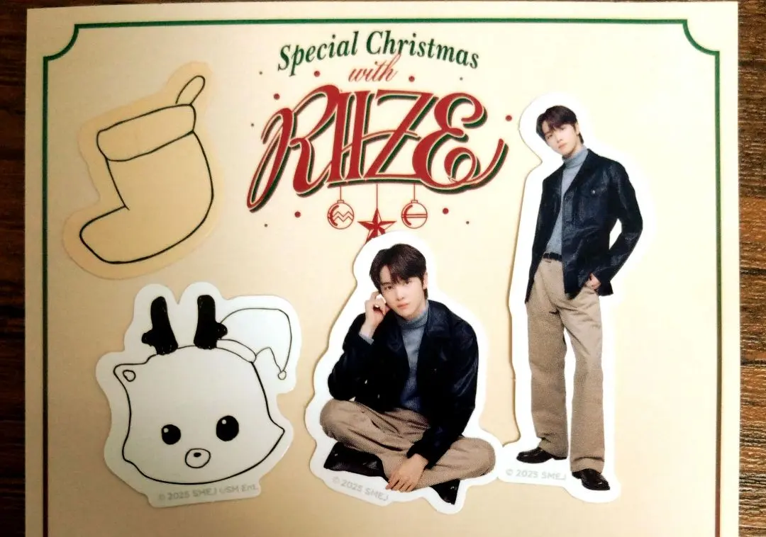 【本日発送】RIIZE ソンチャン ４枚 フレークシール ポップアップ 後期