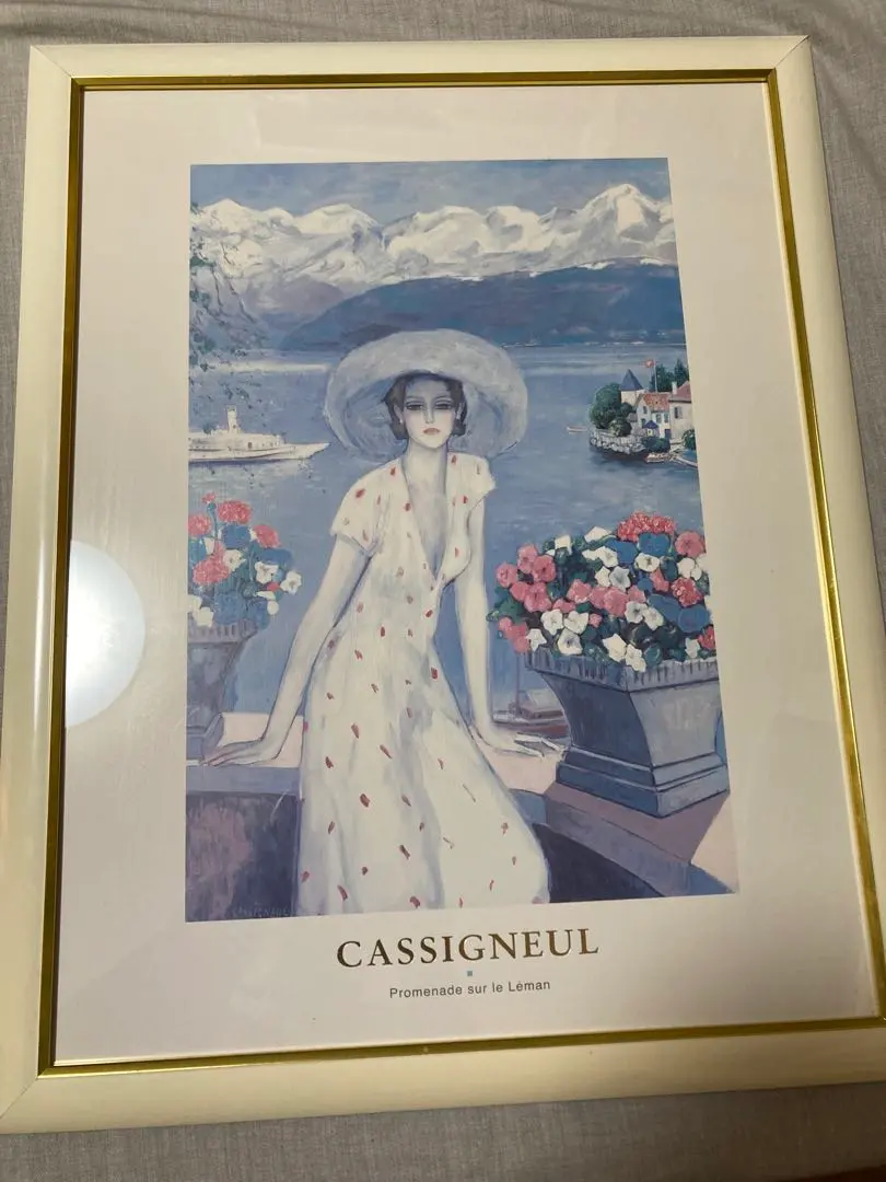 Cassigneul 絵画 Promenade sur le Leman