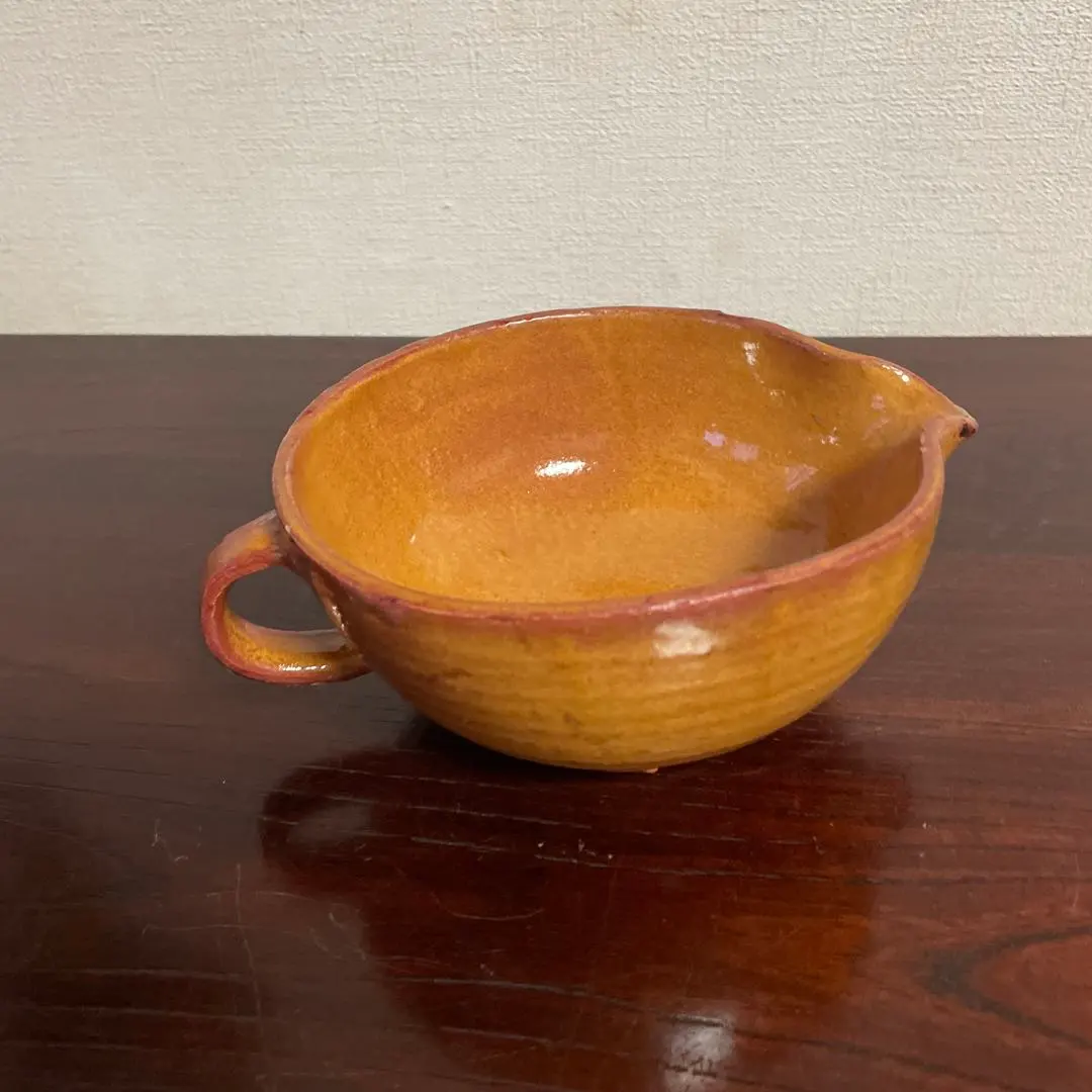 お値下げ　湯町焼き　手つき片口