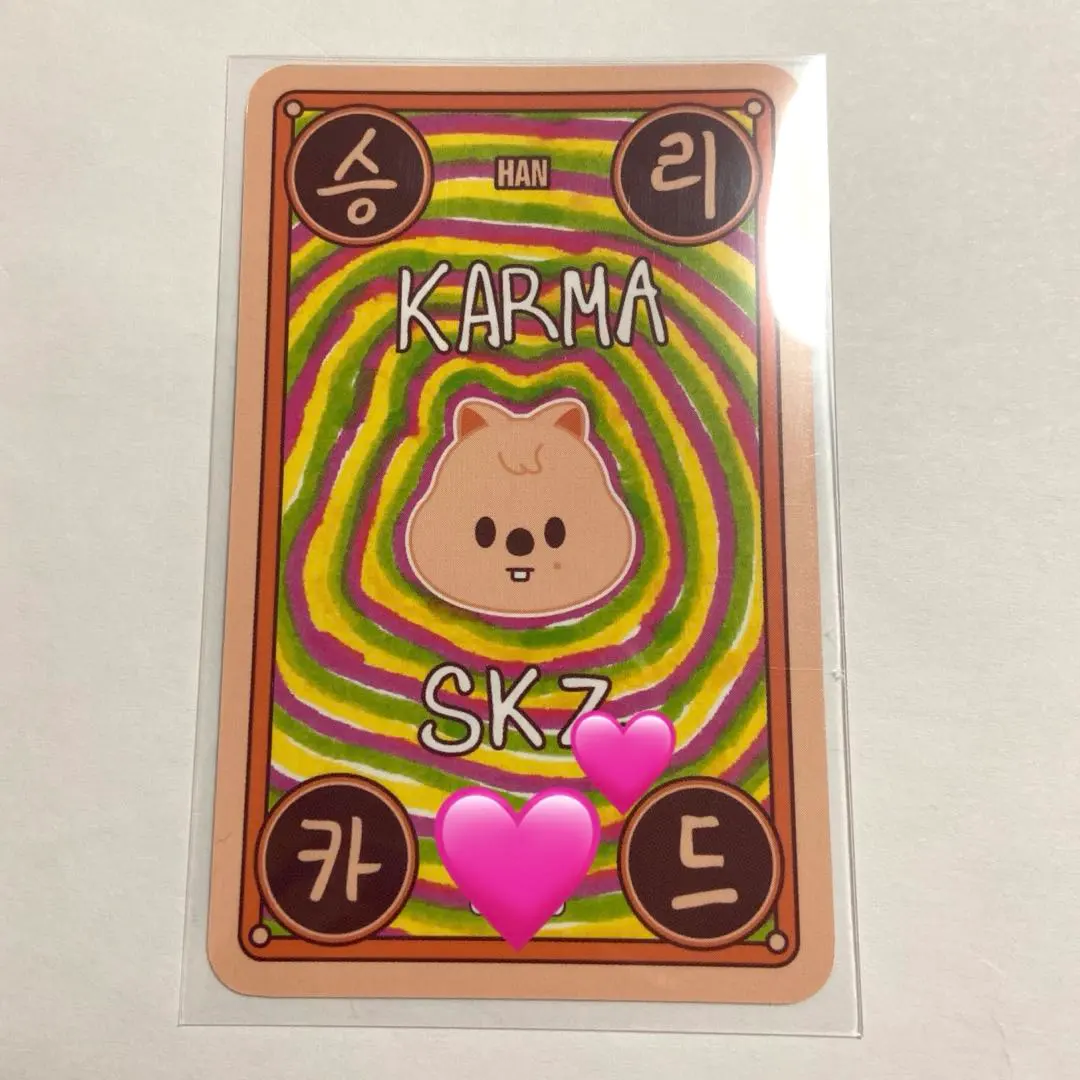 straykids スキズ KARMA FANS リアルタッチ ハン