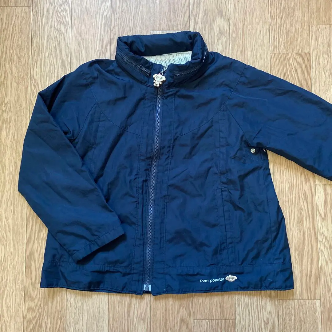 pom ponette ネイビー ジャケット　ポンポネット　120