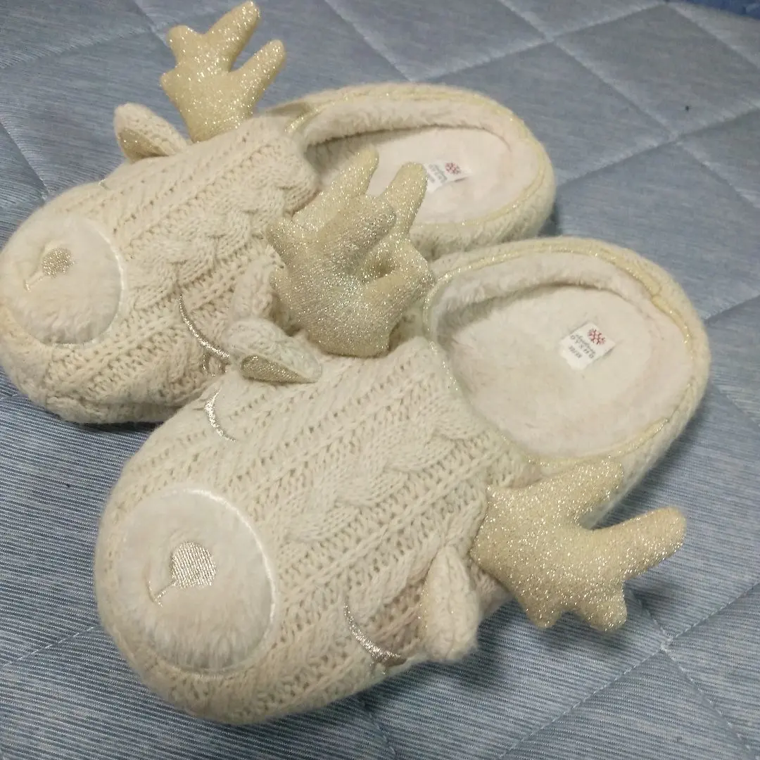 OYSHO　ルームシューズ　 24-24.5㎝　トナカイスリッパ