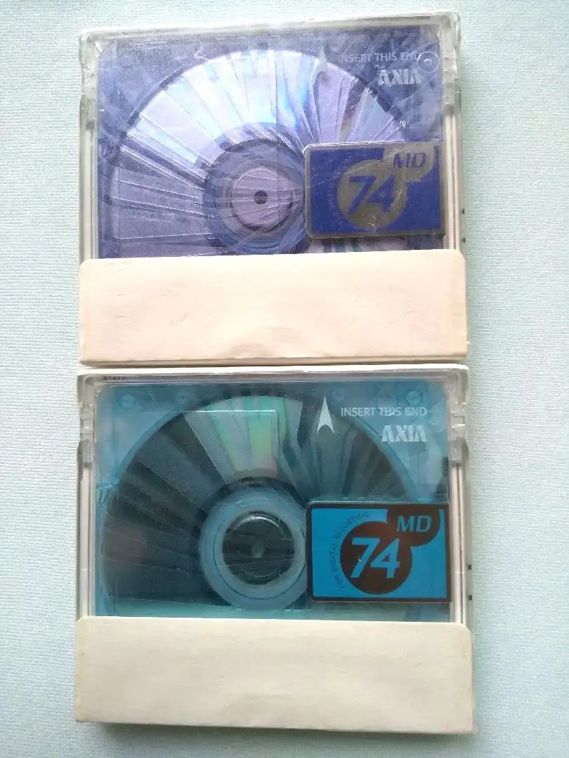 【未開封】74分 MD 2枚セット / AXIA