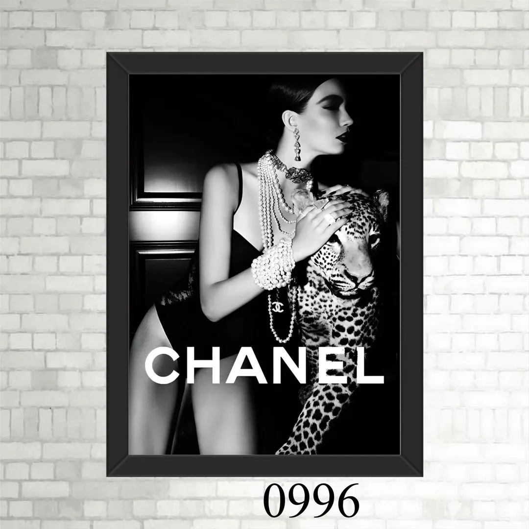 0996アートオマージュ　シャネルインテリアポスター