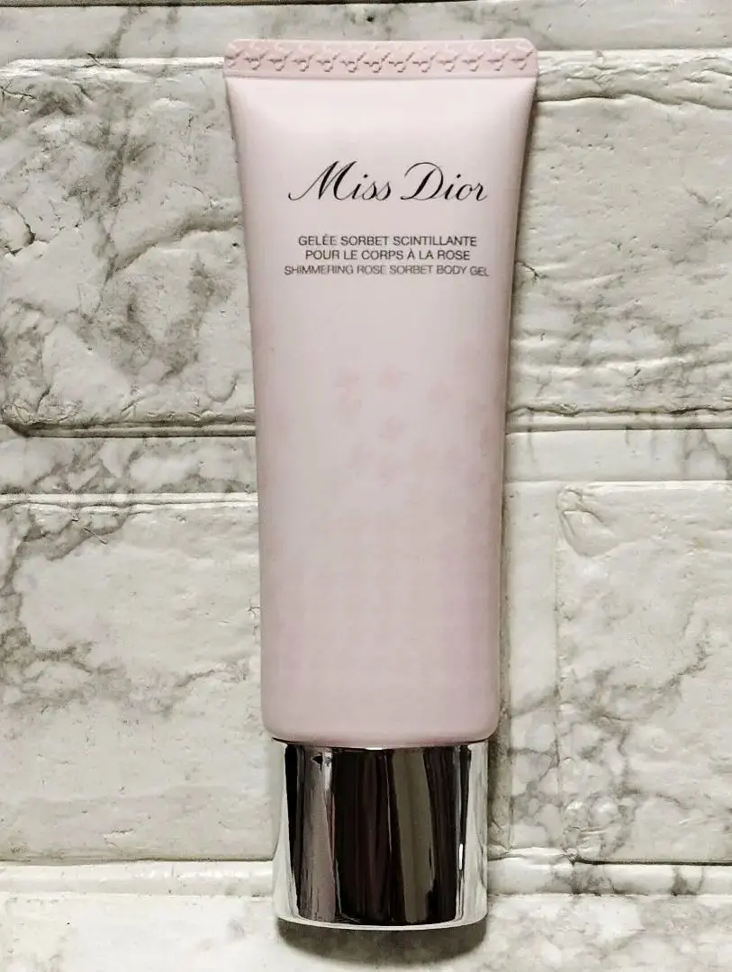 限定品　DIOR　ミス　ディオール　シマリング　ローズ　ボディ ジェル　75ml