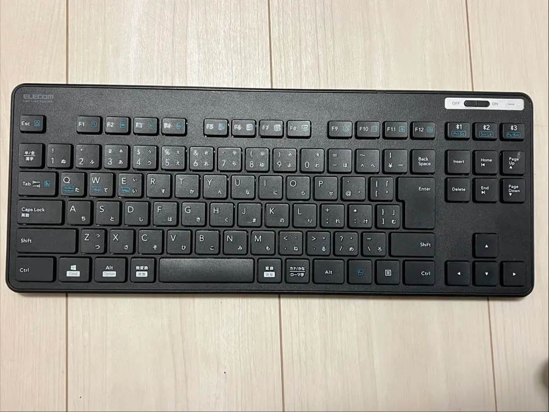 ELECOM ライトタッチキーボード TK-FBM119