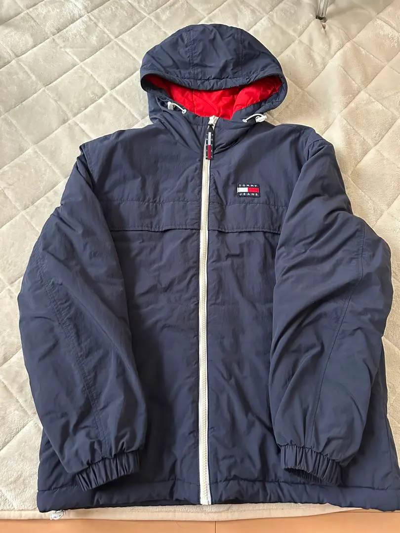 TOMMY ジーンズのリゾットカラーパデットジャケット