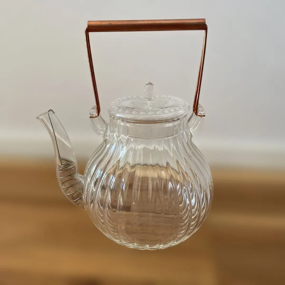 Iwailoft 手作り耐熱ガラスティーポット