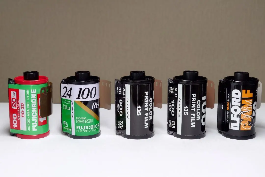 期限切れフィルム 詰め合わせ (5本)