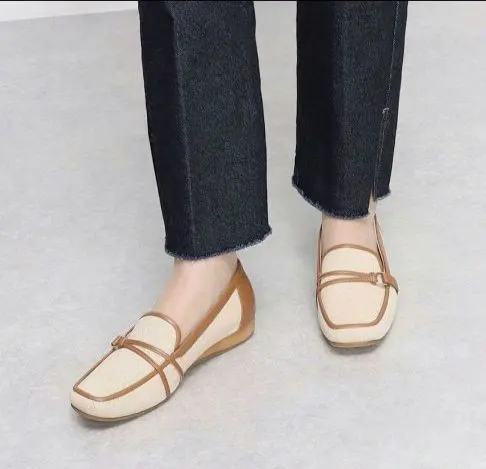 【美品】DIANA ダイアナ ローファーパンプス