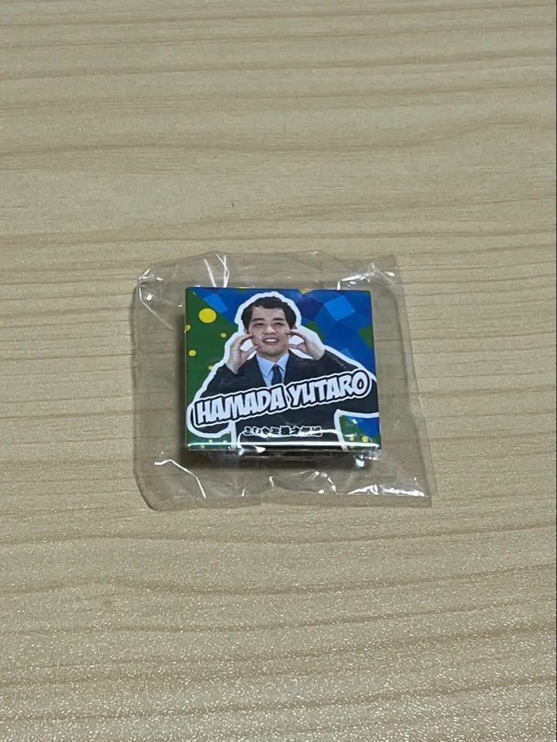 マンゲキスクエア缶バッチ　濱田祐太郎