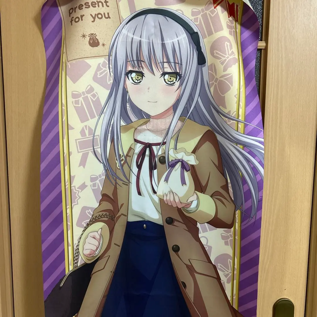 中古品 Roselia 湊友希那 布タペストリー アニメイト限定