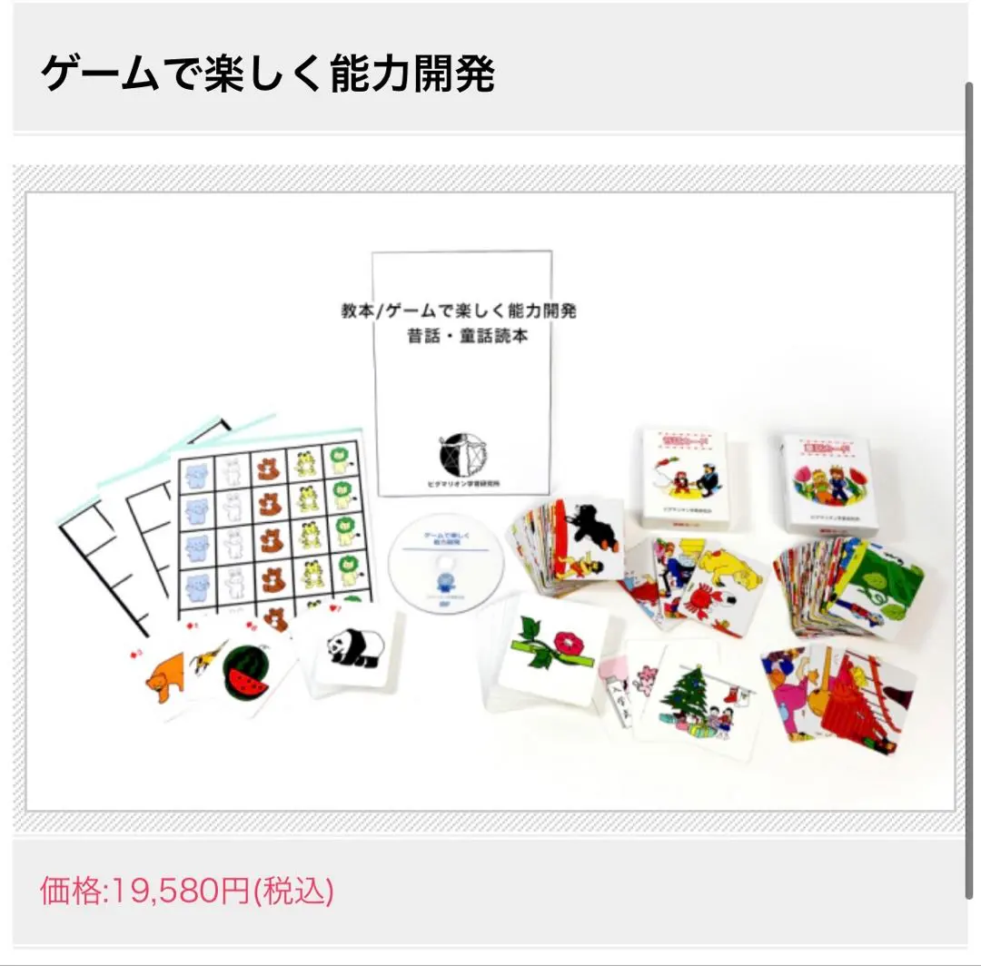 【Y様専用】ゲームで楽しく能力開発　ピグマリオン