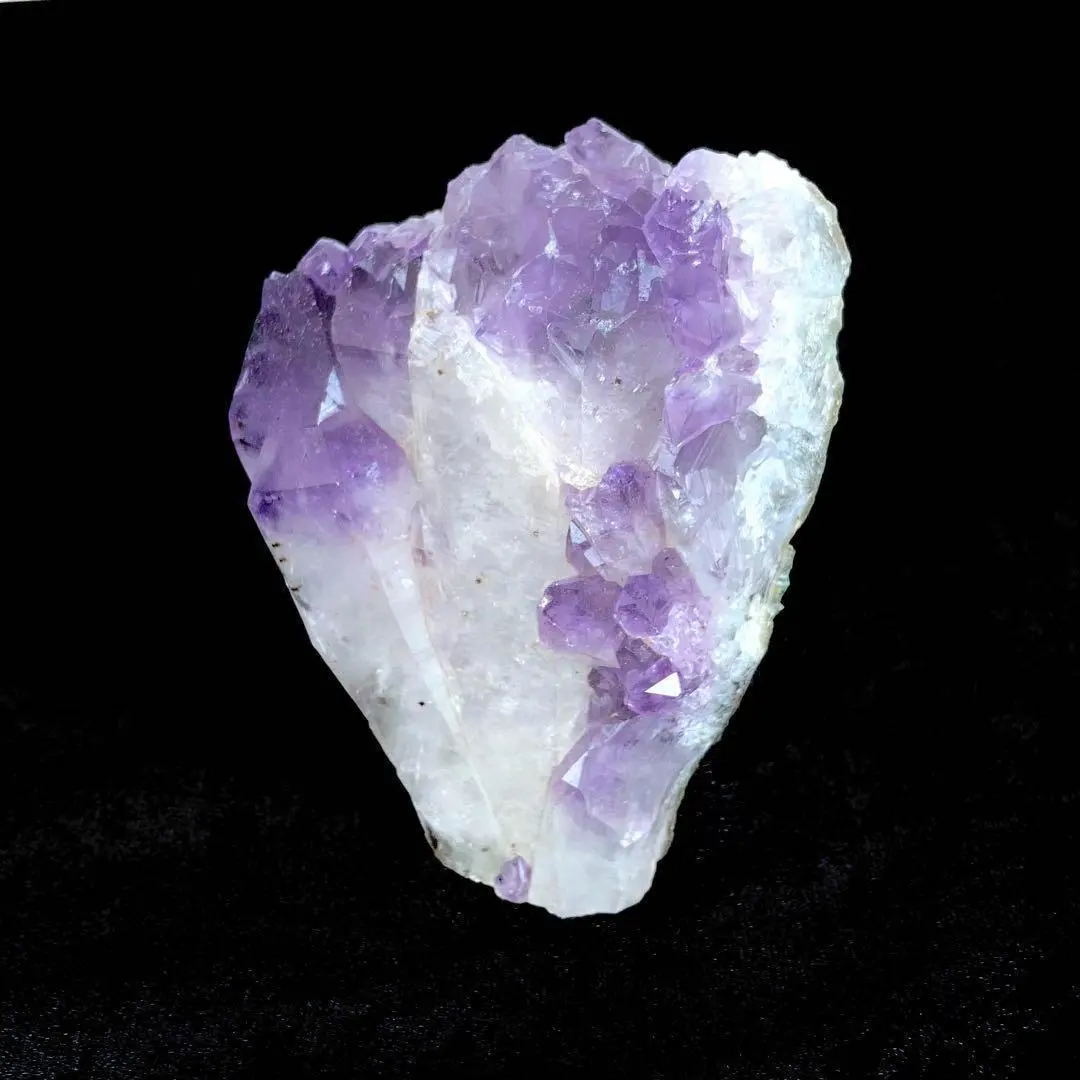 【２つ目半額！！】アメジスト 置物 250g インテリア 鑑賞石 原石 宝石