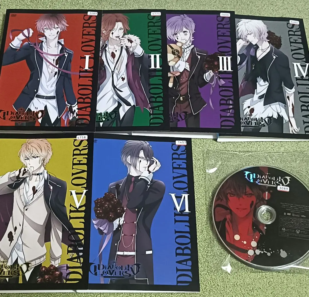 DIABOLIK LOVERS　ディアボリック ラヴァーズ　DVD　全巻セット