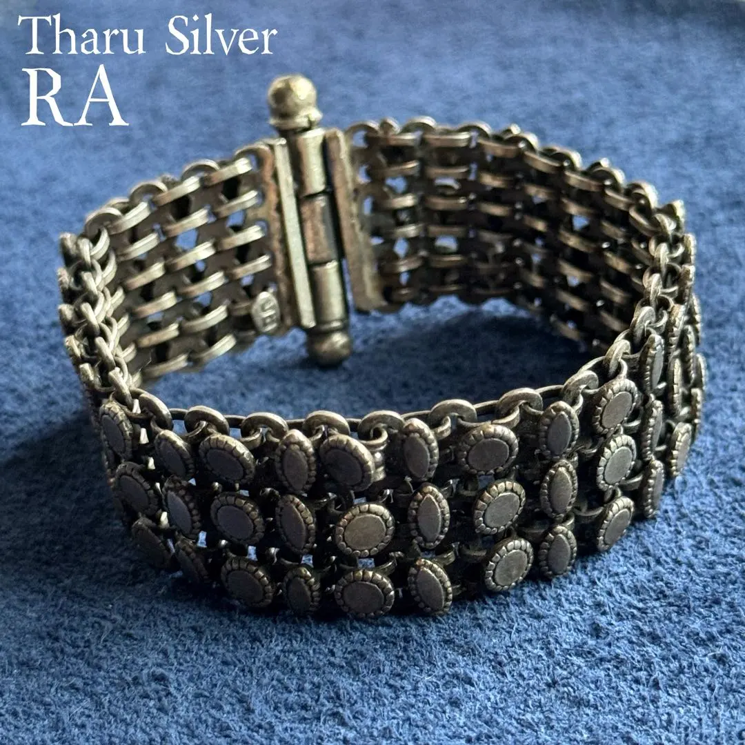 Tharu Silver タールシルバー ネパール 部族 ブレスレット