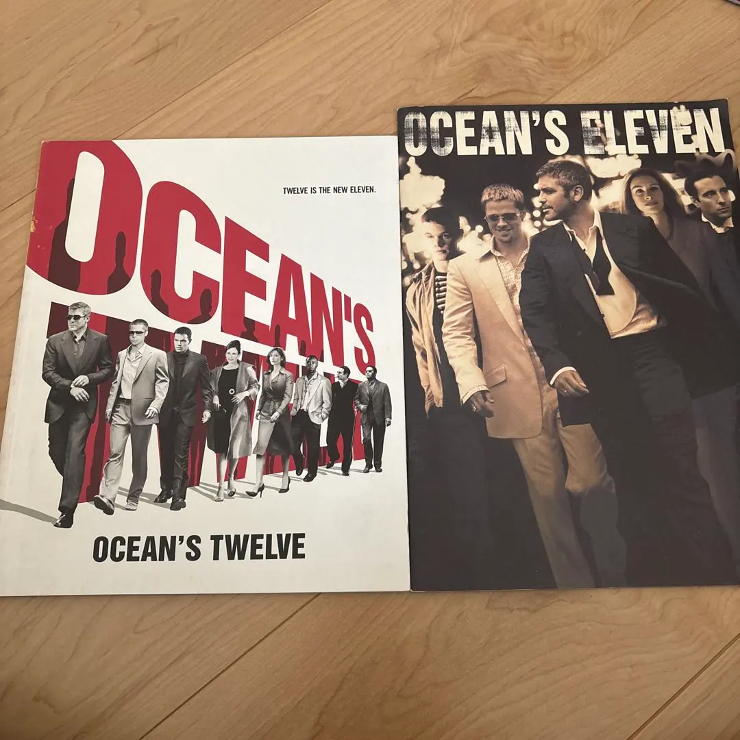OCEAN'S ELEVEN & TWELVE パンフレットセット