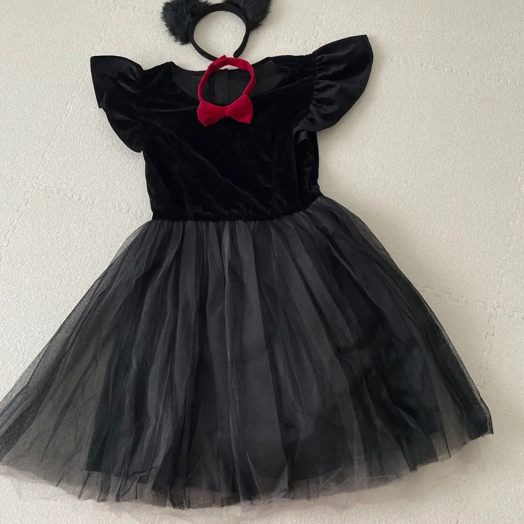 新品未使用　プティシャノワール　コスチューム　衣装　クリスマス　パーティ　黒猫
