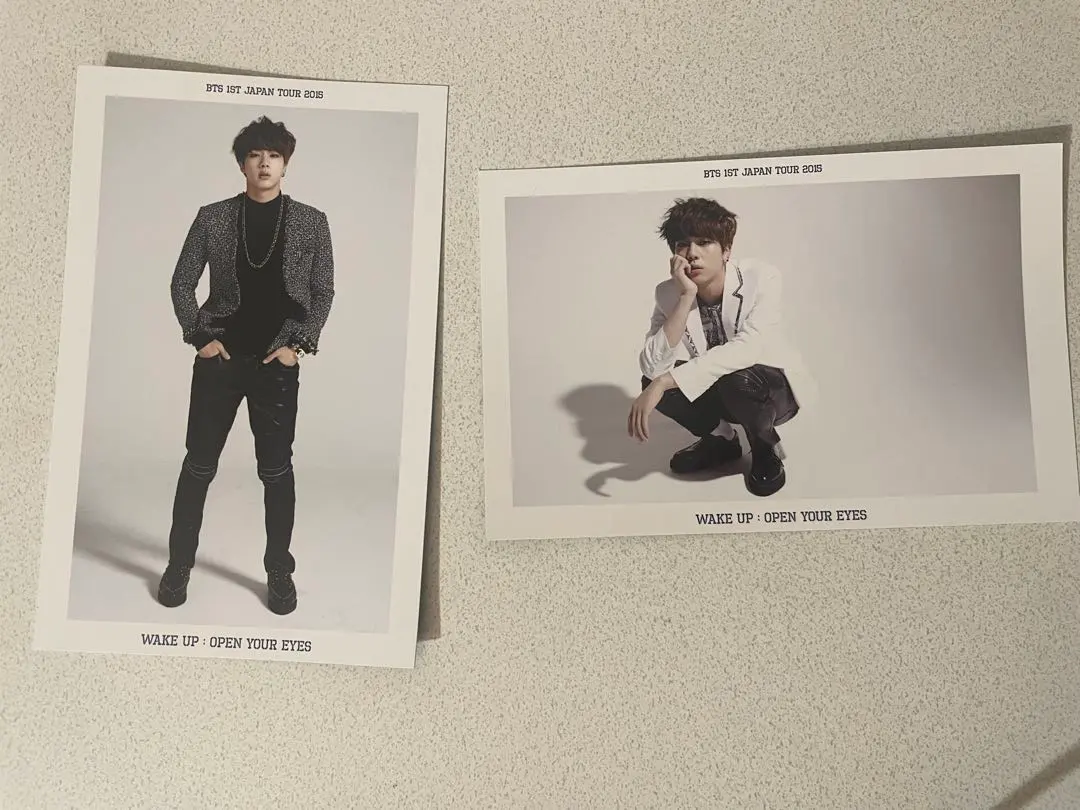 BTS WAKE UP Jinソクジン　フォトカードセット