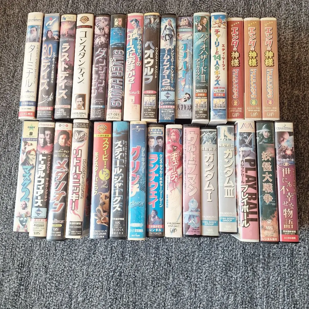 ☆VHSビデオテープまとめ売り☆ 30本❗❗❗❗❗❗
